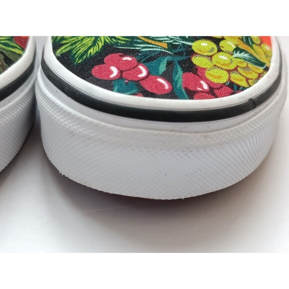 VANS Fruit Skull Classic Low Top Sneakers  WOMEN’S 7.5  Skate Shoes Slip On USA - Picture 5 of 10